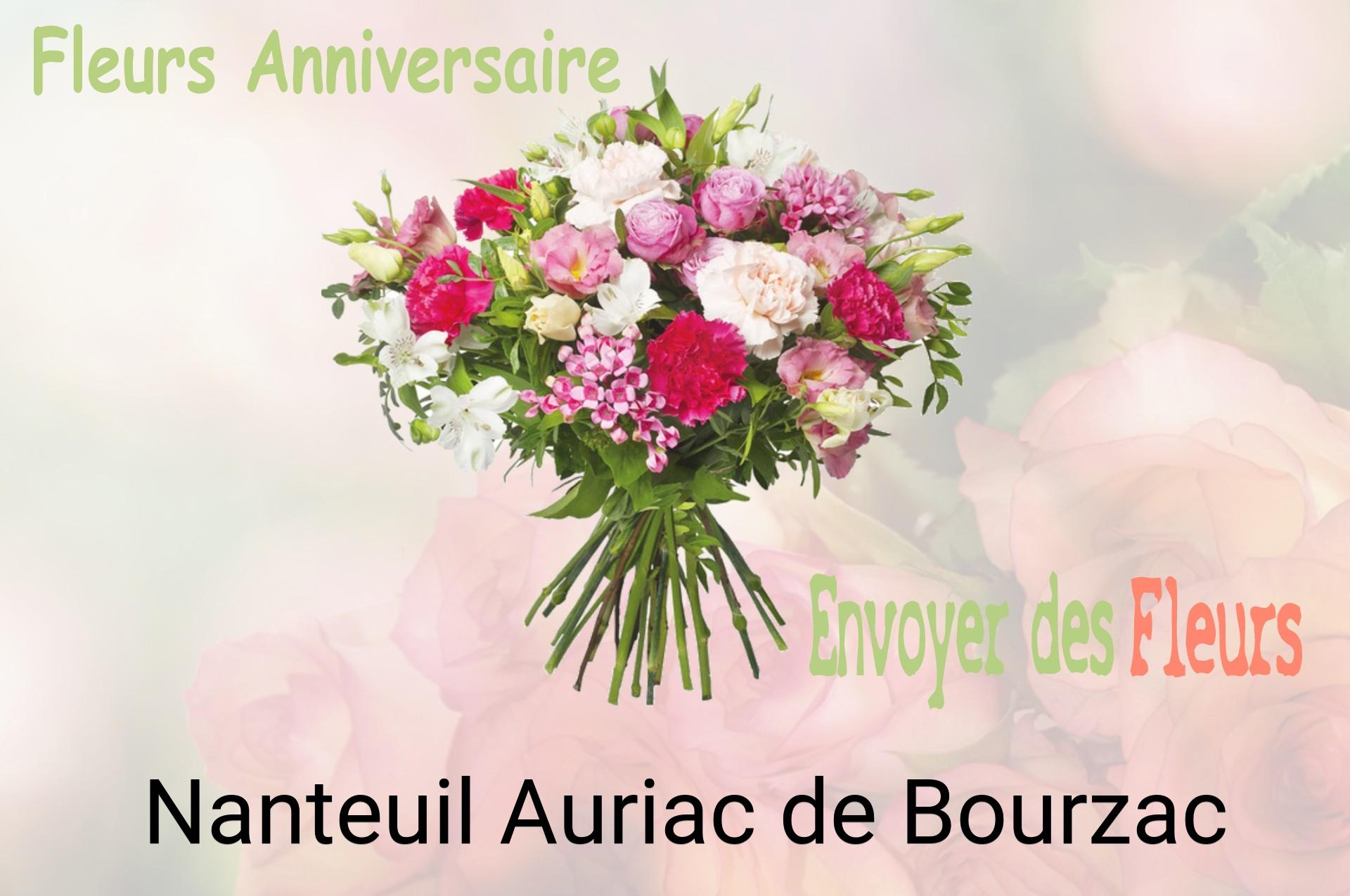Bouquet de fleurs d’anniversaire livré à Nanteuil-Auriac-de-Bourzac